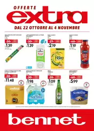 Volantino Bennet | Offerte extra Pagina 1: Acqua naturale o frizzante Sant'Anna €1,98