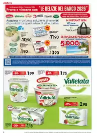 Volantino Bennet | Offerte Extra Pagina 6: Mozzarella Fior di Latte Vallelata €1,99, Stracchino cremoso Vallelata €2,98