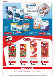 Volantino Bennet | Offerte Extra Pagina 8: Correttore pocket pen Pritt €3,69, Colla stick maxi Pritt €3,49