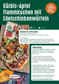 Abraham: Iss nicht egal - iss regional! Seite 2: Unser knuspriges Herbst- Highlight! Kürbis-Apfel Flammkuchen mit