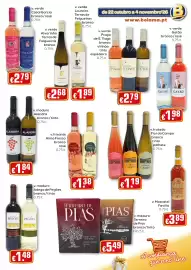 Folheto Bolama Página 13: Alma Fresca branco rosé €1,38, Gatão v. verde branco/rosé €1,98
