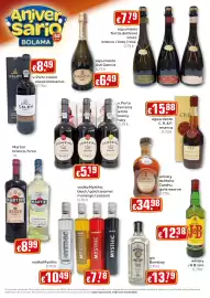 Folheto Bolama Página 14: V. porto ferreira white tawny ruby €5,19, Porto Calém especial reserva €8,49