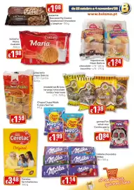 Folheto Bolama Página 19: Napolitanas hiper delícia €1,24, Bolacha maria cuétara €1,98