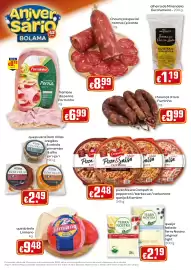 Folheto Bolama Página 4: Pizza fresca campofrio pepperoni/barbecue/carbonara queijo & fiambre €2,48