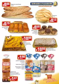 Folheto Bolama Página 7: Bolo Aniversário massa mista €10,99, Torta noz/ovo amêndoa/laranja €10,99