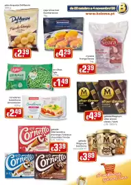 Folheto Bolama Página 9: Canelones bolonhesa amanhecer €2,49, Olá Cornetto €3,39