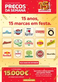 Folheto Amanhecer semana 43 Página 1: 22 a 28 de outubro de 2026 PREÇOS DA SEMANA eeel 15 anos, 0 15 ANOS AMANHECER 15