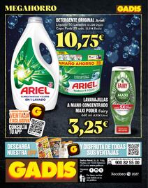 Folleto Gadis semana 43 Página 24: Ariel detergente original €10,75