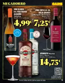 Folleto Gadis semana 43 Página 19: Martini Vermouth Rosso €14,75