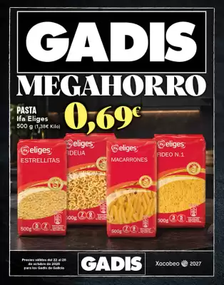 Gadis (válido hasta el 28-10)