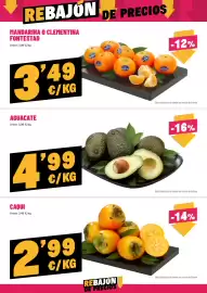 Folleto AhorraMas semana 43 Página 2: Aguacate €4,99, Fontestad mandarina o clementina €3,49