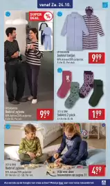 ALDI folder | Weekend Pagina 11: Lily & Dan Badstof pyjama €4,99, Lily & Dan Sokken 2-pack €1,99