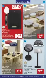 ALDI folder | Weekend Pagina 9: Crofton Siliconen deksels 5-pack €1,49, CASALUX 3-in-1 tafellamp €7,99