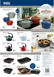 Strasser Markt Flugblatt Seite 2: Flötenkessel Plus Nouvelle Teal €81,49, Flötenkessel Plus Classic Pastell Blau €81,49