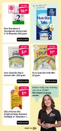 Etos folder Pagina 17: Pure Goat Bio Pap 5-Granen 6M+ €3,69, Pure Goat Bio Puffs €1,69