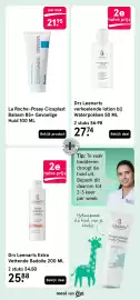 Etos folder Pagina 5: La Roche-Posay Cicaplast Balsem B5+ €21,95, Drs Leenarts verkoelende lotion bij Waterpokken €27,74