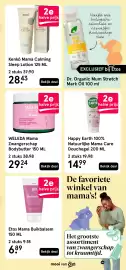 Etos folder Pagina 7: Happy Earth Natuurlijke Mama Care Douchegel €14,99, Weleda mama zwangerschap bodybutter €29,24
