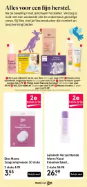 Etos folder Pagina 8: Lansinoh Verzachtende Warm/Koud Kraamverband €26,99, Etos Mama Zoogcompressen €3,53