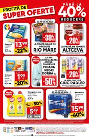 Catalog PROFI săptămâna 43 Pagină 18: Pur detergent de vase €10,98, Timișoreana €15,99