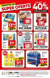 Catalog PROFI săptămâna 43 Pagină 18: Pur detergent de vase €10,98, Timișoreana €15,99