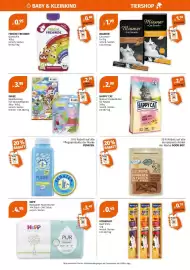 Müller Prospekt woche 44 Seite 6: GOOD BOY Leckere Hähnchen Sticks mit Reis, HAPPY CAT Minkas Trockenfutter €2,99