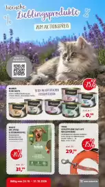 Zookauf Prospekt woche 43 Seite 1: Bosch hpc pferd & süsskartoffel €31,99, Trixie schleppeline easy life reflektierend €29,99