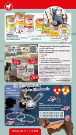 Zookauf Prospekt woche 43 Seite 4: Animonda INTEGRA PROTECT €2,29, LandFleisch B.A.R.F.2GO €2,19