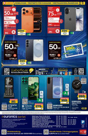 Euronics Berlet Prospekt woche 43 Seite 8: SAMSUNG Galaxy A57 5G (128 GB) EE €359,00, Motorola Edge 70 Fusion €279,00
