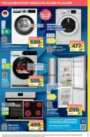 Euronics Berlet Prospekt woche 43 Seite 5: AEG Lavatherm Wärmepumpentrockner €555,00, BOSCH WGG244120 Waschautomat €599,00