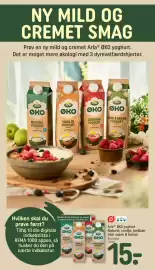 REMA 1000 tilbudsavis uge 44 Side 25: Arla ØKO yoghurt Naturel, vanilje, jordbær eller pære & banan €15,00