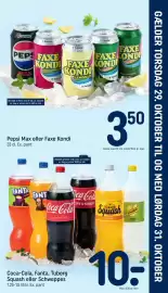 REMA 1000 tilbudsavis uge 44 Side 31: Coca-Cola, Fanta, Tuborg Squash eller Schweppes €10,00