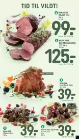 REMA 1000 tilbudsavis uge 44 Side 7: REMA 1000 Dåvildt filet €99,00, REMA 1000 Fersk dansk fasan €39,00