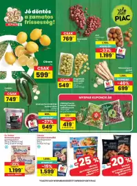 Spar akciós újság hét 43 Oldal 6: 35 éve SPAR Jó döntés a zamatos frissesség! CSAK 769Ft Rosé szőlő 1 kg 1 kg Friss PIAC