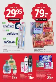 MENY tilbudsavis uge 43 Side 33: LOTUS TOILETPAPIR ELLER KØKKENRULLER €25,00, LIBERO COMFORT ELLER UP&GO BLEER €79,00