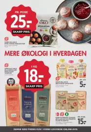 MENY tilbudsavis uge 43 Side 9: GRØN BALANCE ØKOLOGISK SMOOTHIE €5,00, GRØN BALANCE ØLLINGEGAARD ØKOLOGISK YOGHURT €18,00