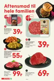 SPAR tilbudsavis uge 43 Side 2: Gestus Herregårds-bøffer af Dansk Oksekød €39,00, Burgerboost af Dansk Oksekød €39,00