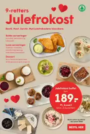 SPAR tilbudsavis uge 43 Side 8: 9-retters Julefrokost €189,00, Julefrokost buffet €189,00
