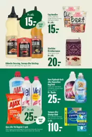 Min Købmand tilbudsavis uge 43 Side 12: Bähncke Dressing, Sennep eller Ketchup €15,00, Cup Noodles €15,00