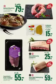 Min Købmand tilbudsavis uge 43 Side 4: Mørbrad af Dansk Gris €79,00, Gestus Ribbenssteg af Dansk Gris €25,00