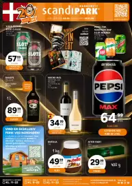 Scandinavian Park tilbudsavis Side 1: MUCHO MÁS €34,99, PEPSI, 7UP, MOUNTAIN DEW ELLER MIRINDA €64,99