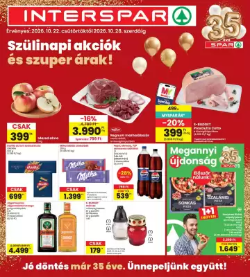 Interspar (érvényes eddig: 28-10)