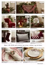 Skeidar kundeavis Side 11: Let It Snow Pute €99,00, Elara Bjelle Antikk messing med rød sløyfe €189,00