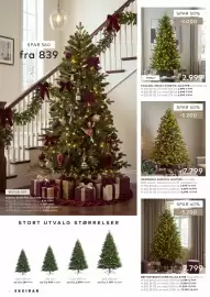 Skeidar kundeavis Side 4: Beitostølen kunstig juletre €7.799,00, Folldal smalt kunstig juletre €2.999,00