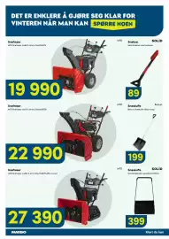 Maxbo kundeavis Side 12: MTD Snøfreser me66 2-trinns 31ay5fs3678 €19.990,00