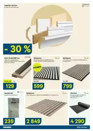 Maxbo kundeavis Side 15: ProTre Spilepanel €2.849,00, ProTre Spilepanel €599,00