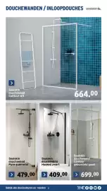 GAMMA folder | Sanitair Pagina 39: Sealskin douchewand Contour wit €664,00, Sealskin douchewand Pure gunmetal €479,00