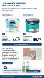 GAMMA folder | Sanitair Pagina 47: Levis Easyclean keuken en badkamer-muurverf €80,99