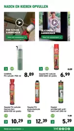 GAMMA folder | Isoleren Pagina 29: Soudal PU schuim €6,99, Gamma pu schuim €8,89
