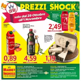 Volantino Market Ingross Pagina 20: Formaggio Bella Lodi Buccia Nera €1,19, Olio extra vergine di oliva Pantaleo €4,59