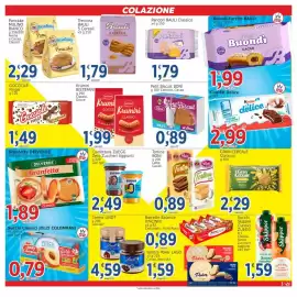 Volantino Market Ingross Pagina 3: Confettura ZUEGG Zero Zuccheri Aggiunti €2,49, Tortina Boni €0,89